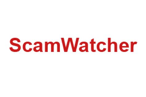 scamwatcher log in